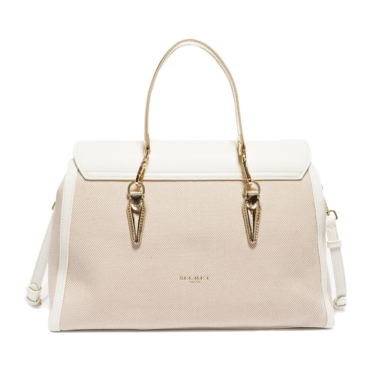 Borsa a mano da donna - Modello Eglantine Chic - 100% poliuretano - 31.5 x 22.5 x 14.5 cm