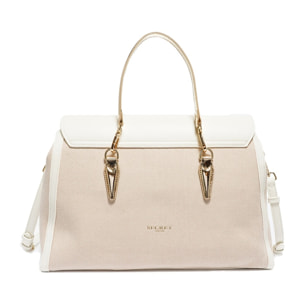 Borsa a mano da donna - Modello Eglantine Chic - 100% poliuretano - 31.5 x 22.5 x 14.5 cm