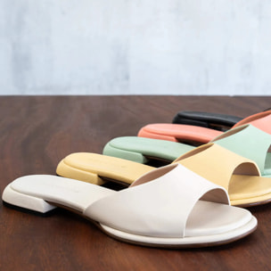 Sandalias S3153 NAPPA PASTEL GREEN/ VALVIN color Pastel green