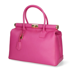 Borsa a mano da donna - Modello Aleria - Vera pelle - 35.0 x 26.0 x 16.0 cm