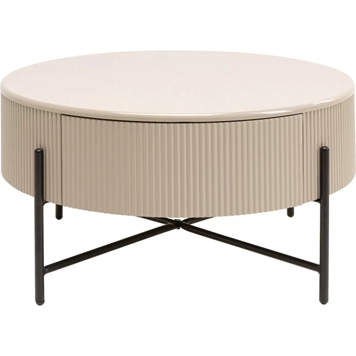 Table basse Riffle 80cm Kare Design