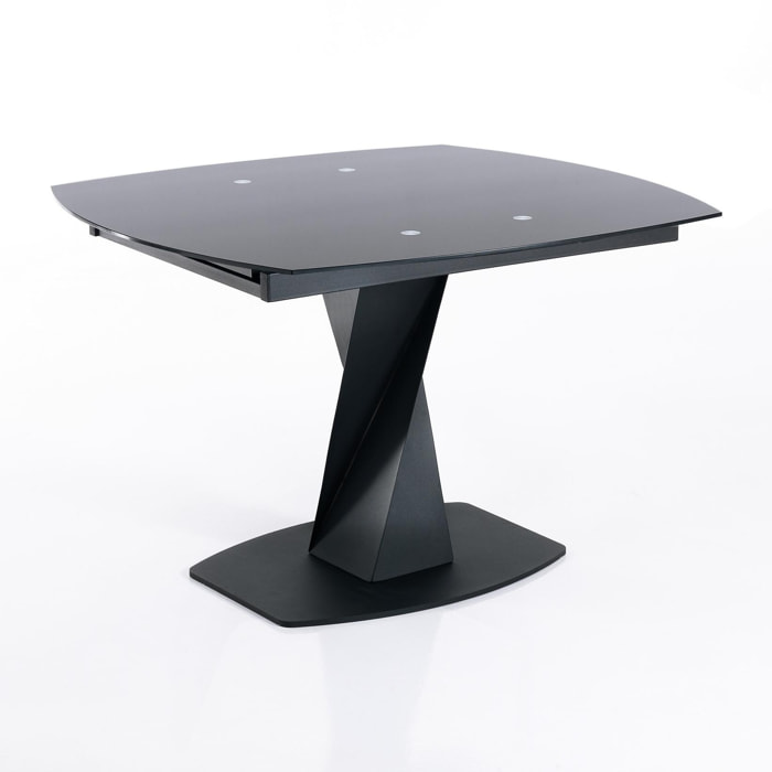 Tomasucci table extensible TWISTED Noir