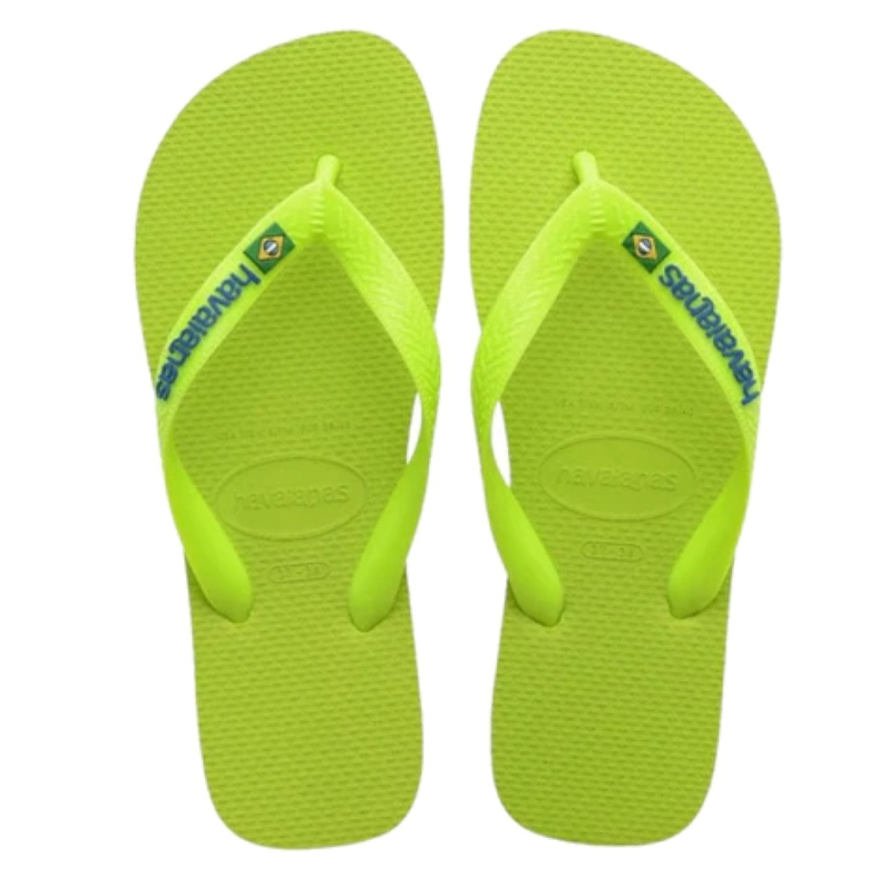 FLIP FLOPS HAVAIANAS BRASIL LOGO NEON