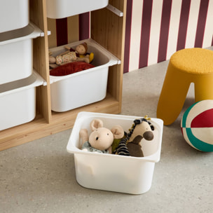 Meuble de rangement enfant 6 bacs de rangement SORA