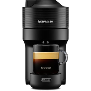 Nespresso DELONGHI Vertuo Pop Noir + mousseur de lait + 1 Mug Starbucks® offert ENV90.BAE.