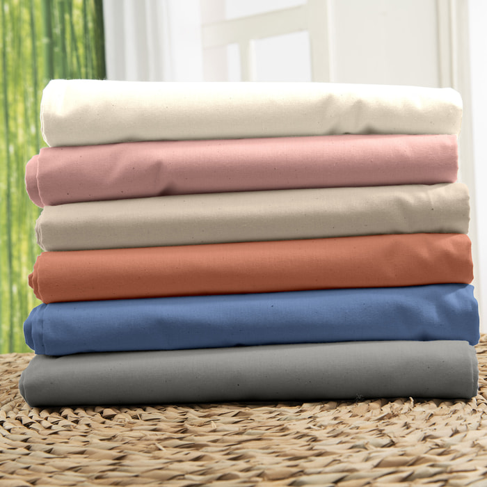 Taie d'oreiller en 100% coton biologique - Sable