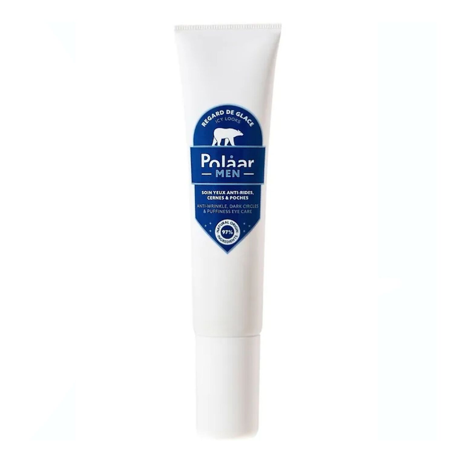 Polaar Men - Soin Yeux Anti-Rides, Cernes & Poches au Ginseng de Sibérie 15 ml