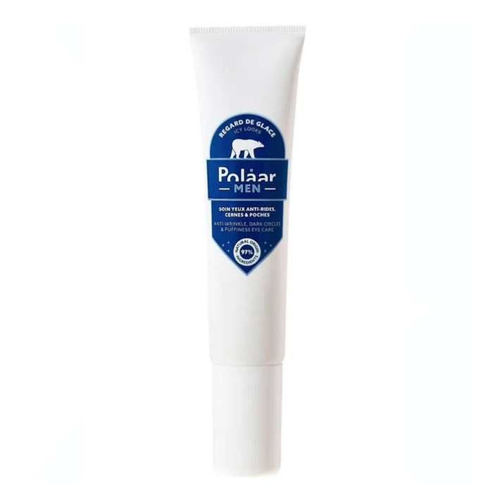 Polaar Men - Soin Yeux Anti-Rides, Cernes & Poches au Ginseng de Sibérie 15 ml