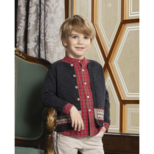 Camisa cuadros rojos