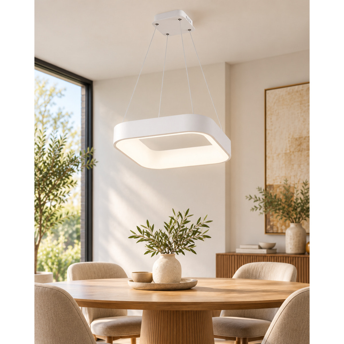 CHOPIN Lampada a sospensione Bianco