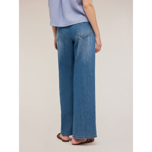 Motivi - Jeans wide leg light blue - Azzurro