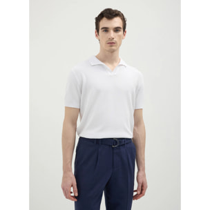 T-shirt colletto a camicia