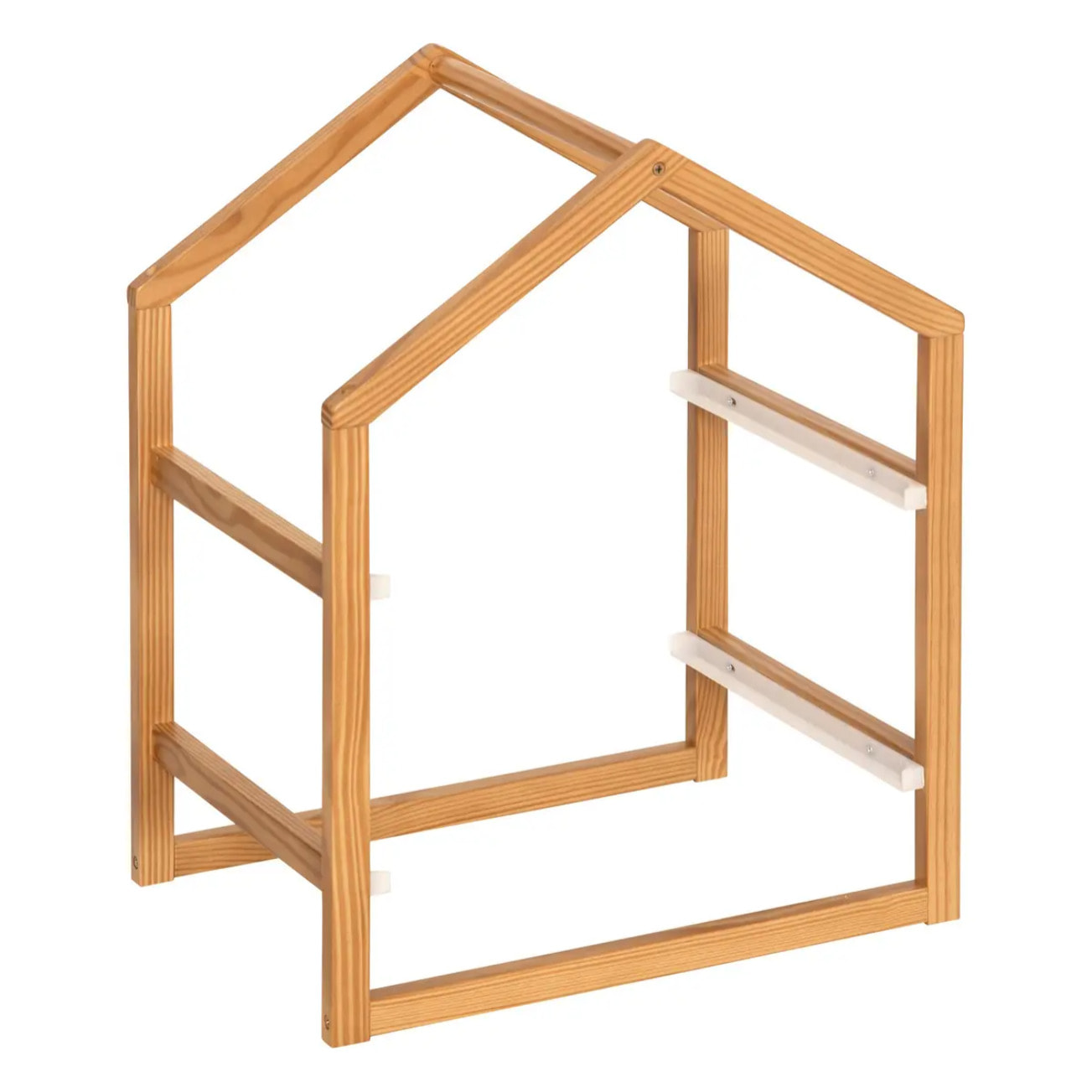 Meuble de rangement 2 étagères Bako blanc 43x54,5cm