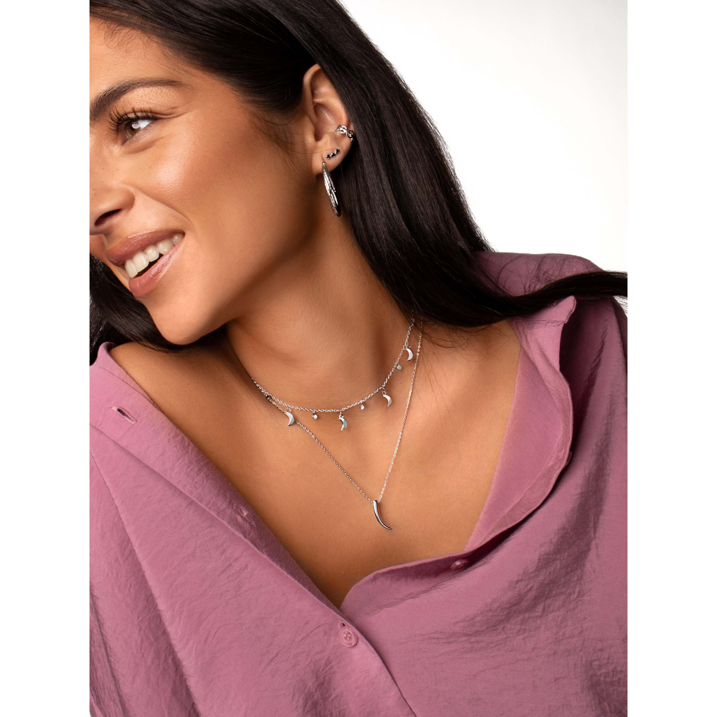 Collana in Argento con zanna