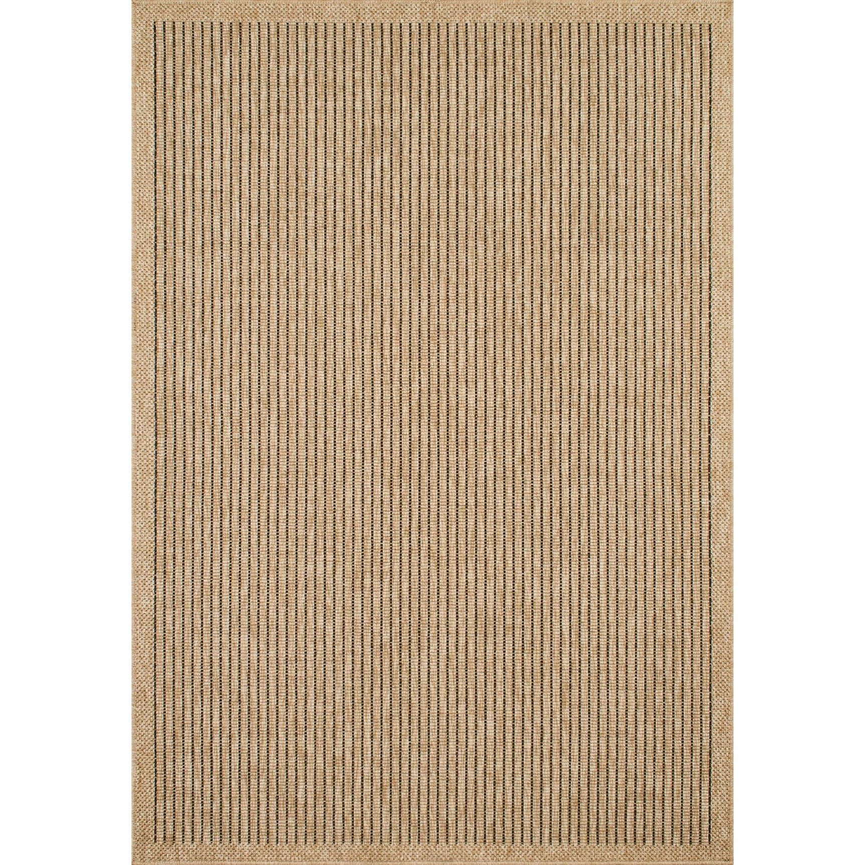 Tapis effet jute en polypropylène