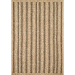 Tapis effet jute en polypropylène