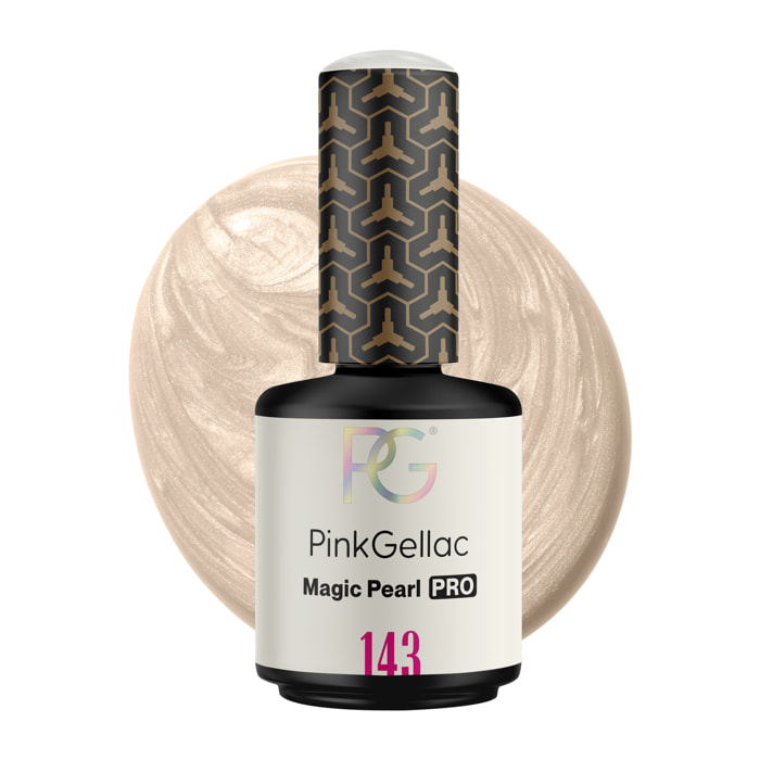Vernis semi-permanent - 143 Magic Pearl - 15 ml