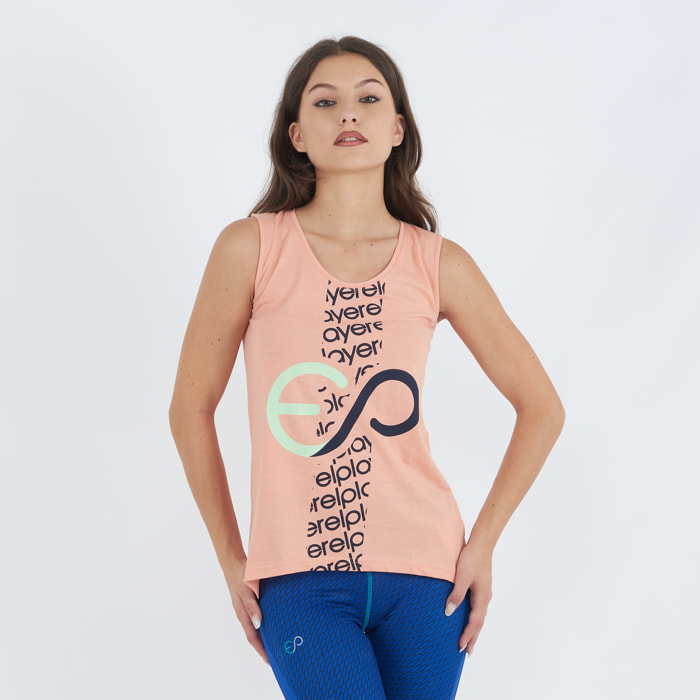 Canotta in cotone da allenamento BUBLE donna