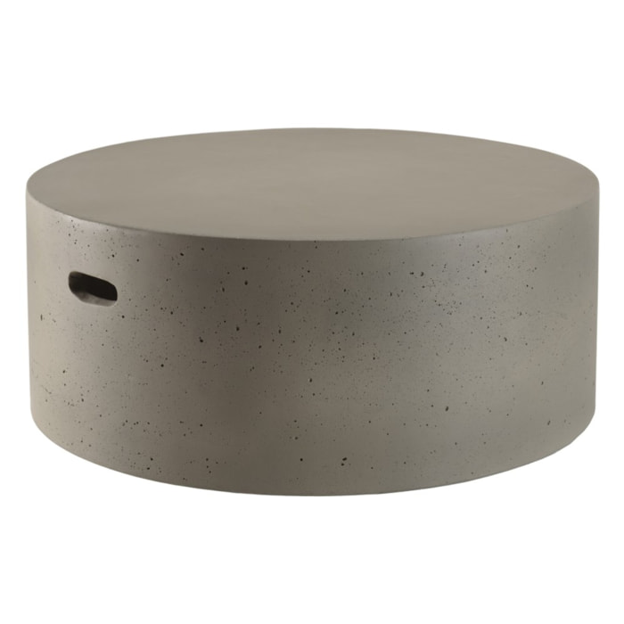 HECTOR - Table basse ronde 79x79cm béton
