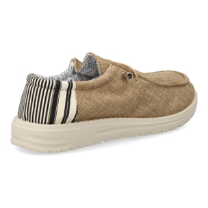 Zapatiilas deportivas comodas y ligeras para hombre, con cierre de cordones elasticos