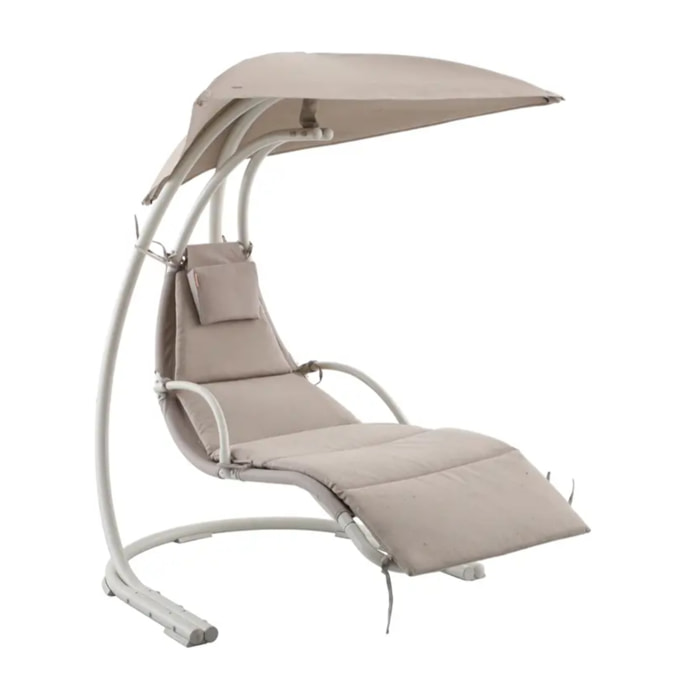 Transat Meoria 175x112x196cm argile