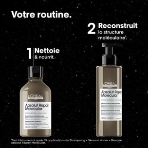 Absolut Repair Molecular - Coffret Shampooing 300 ml + Sérum à Rincer 250 ml