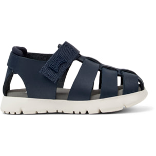 Sandali - CAMPER Oruga Sandal - Blu - Pelle scamosciata