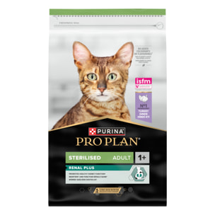 PRO PLAN Sterilised Adult RENAL PLUS Dinde 10kg