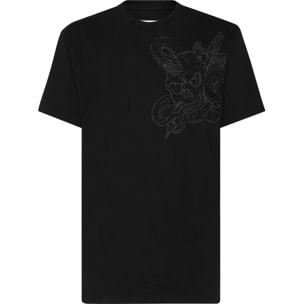 PHILIPP PLEIN T-Shirt Round Neck SNAKE