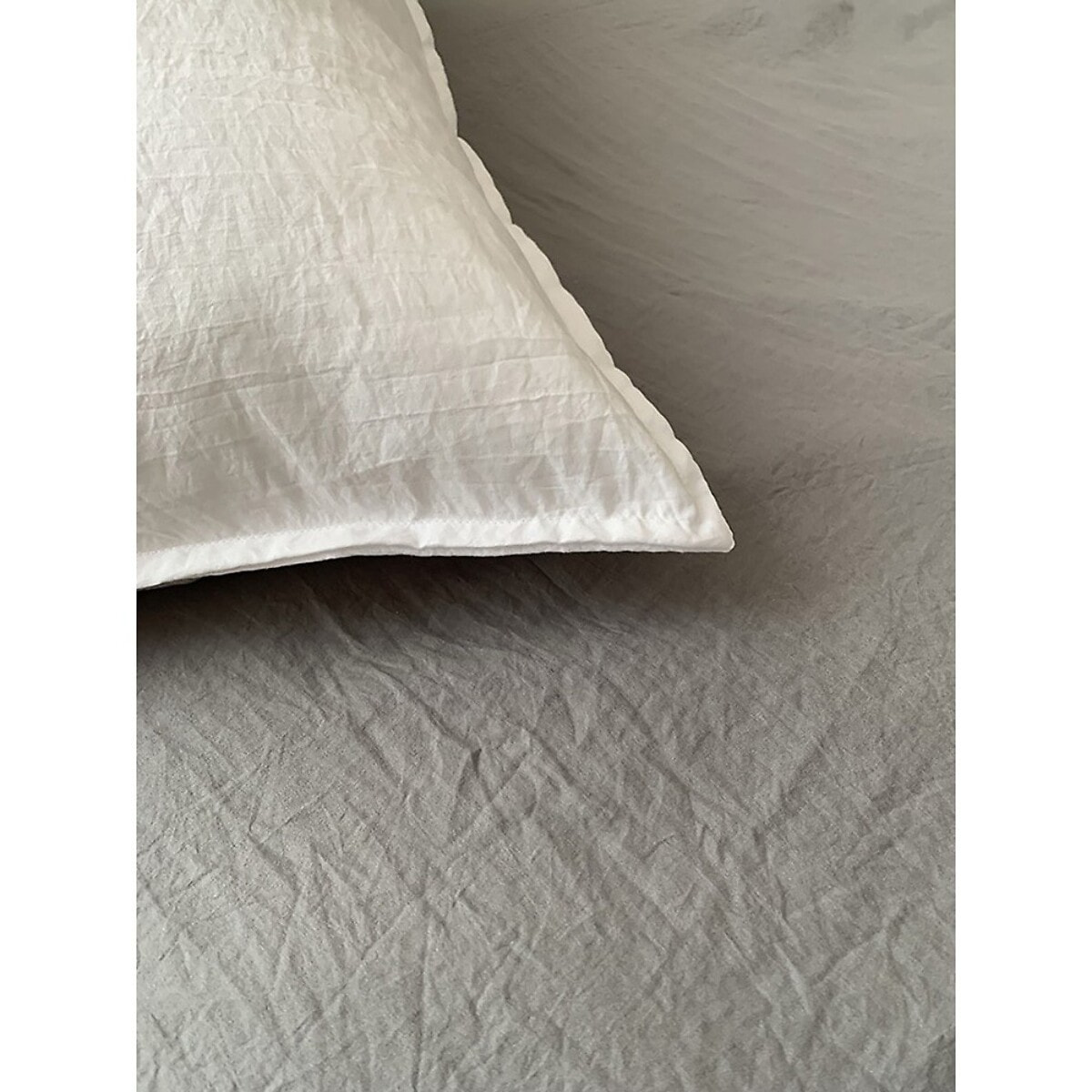 Parure Microfibre Lavee Blanc