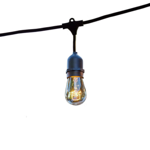 Guirlande filaire LED MAFY 10 ampoules 6M