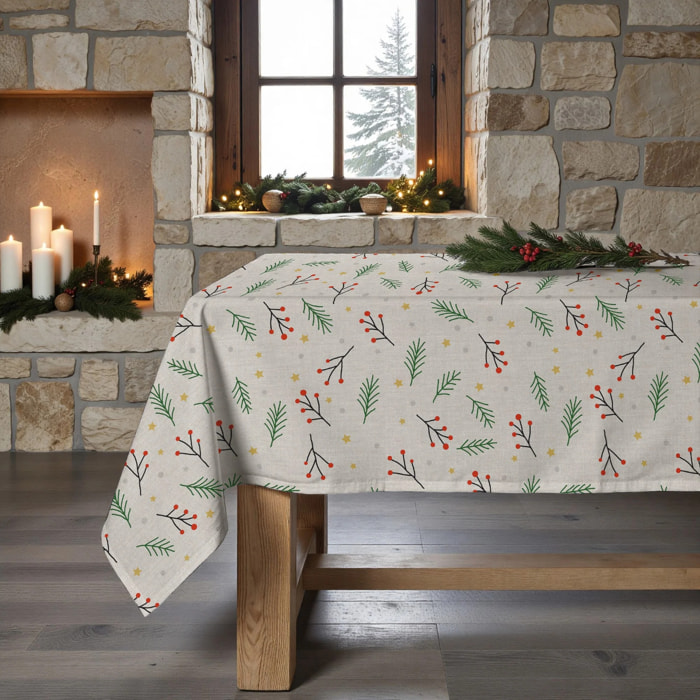 Nappe en résine Anti-tâches Merry Christmas 35