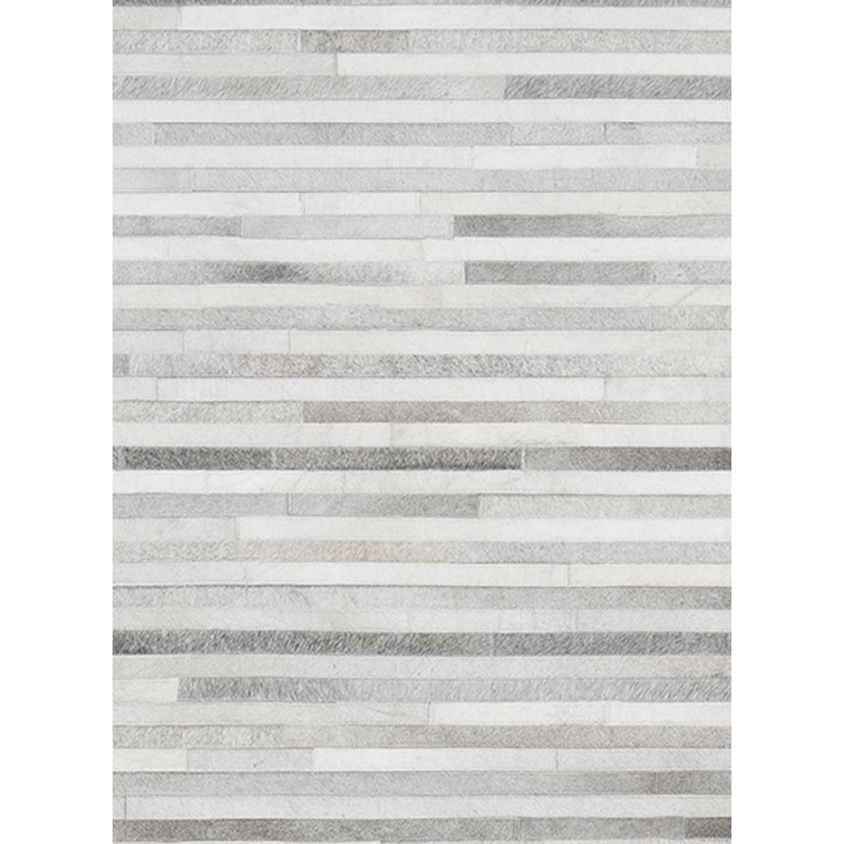 Tapis peau de vache kilim fait main TIGE