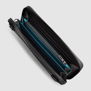 Piquadro Pochette con tracolla rimovibile