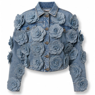 PHILIPP PLEIN Chaqueta vaquera ROSES