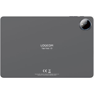 Tablette Android LOGICOM Tab Fold 10 Noir 128Go