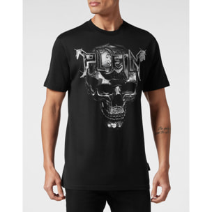 PHILIPP PLEIN T-Shirt Round Neck CHROME