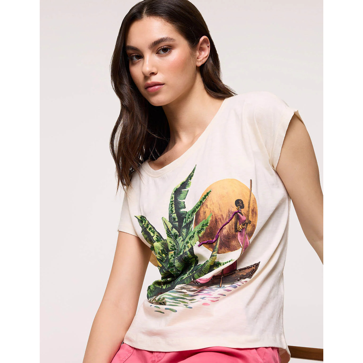 Camiseta Manga Corta Blanca - Canumi