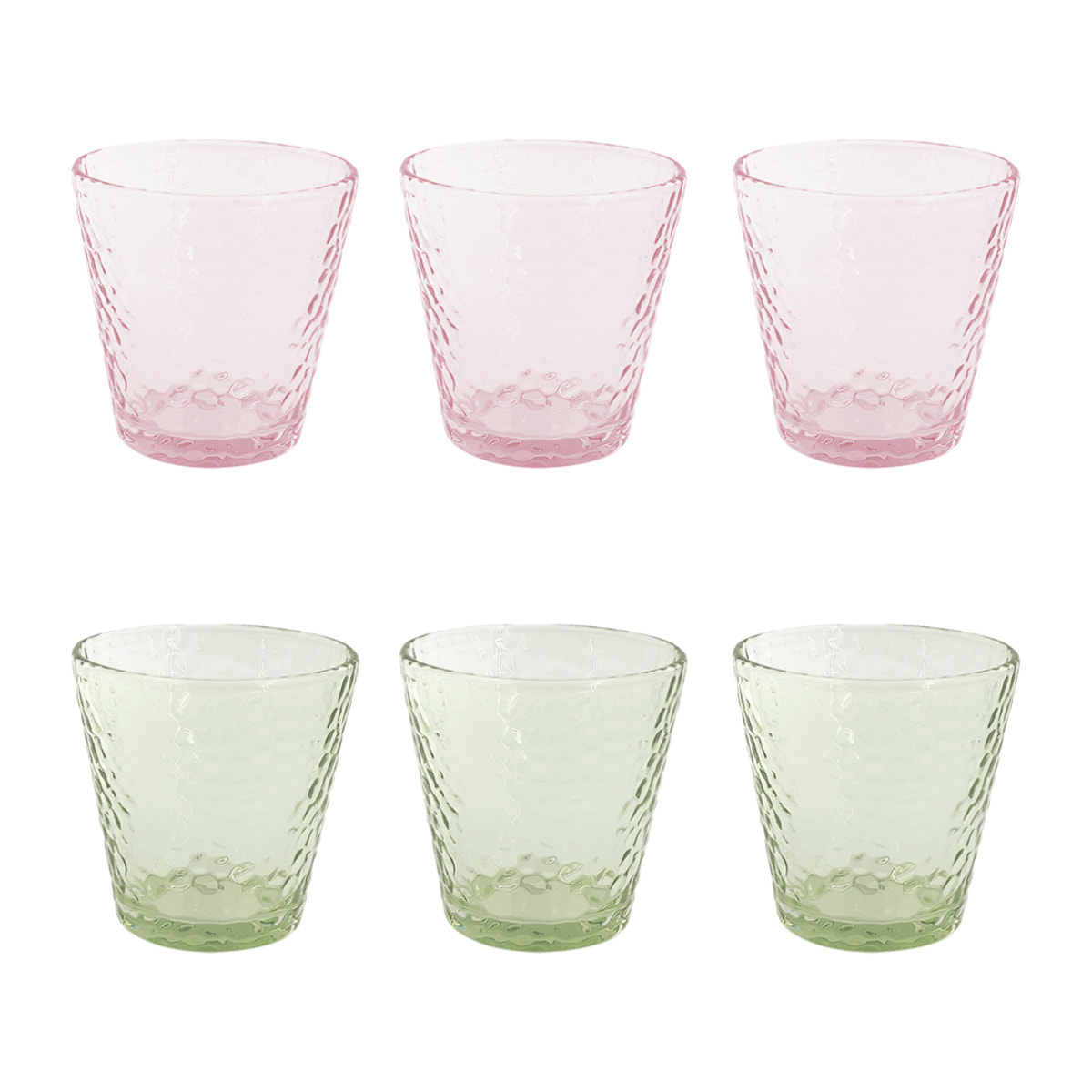 Lot de 6 petits verres, BLOOM