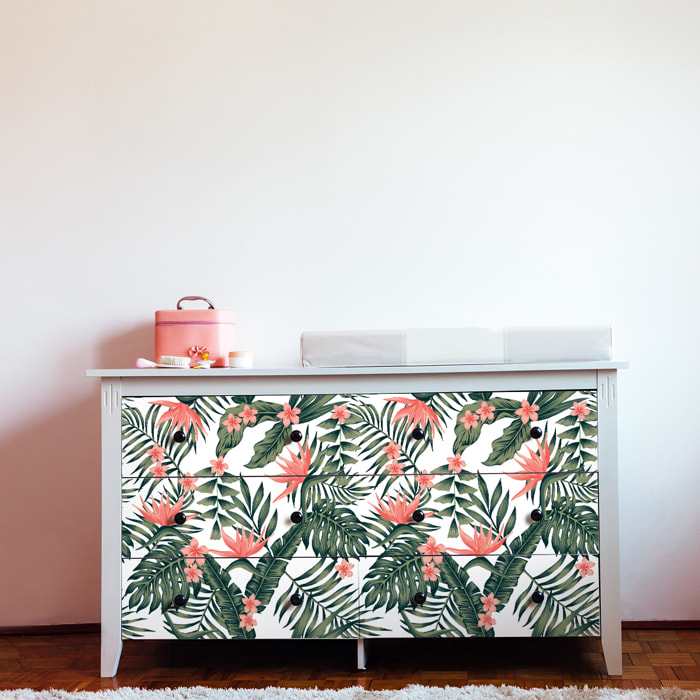Sticker meuble tropical Fatu-Hiva 40 x 60 cm