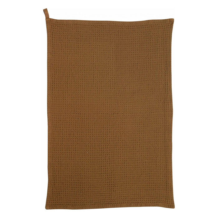 Torchon nid d'abeilles uni Mumba