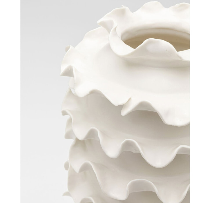 Vase Viento 39cm blanc Kare Design