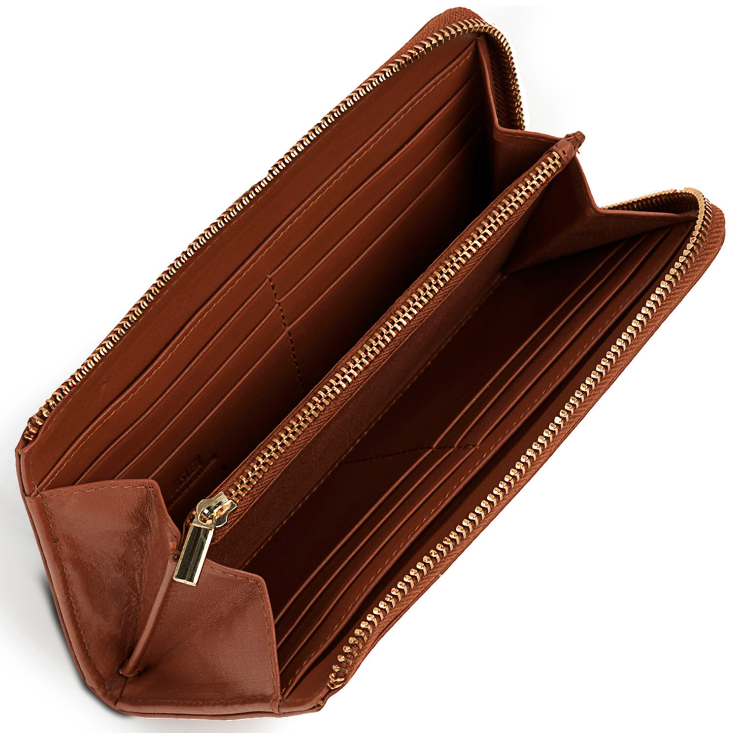 Cartera Mujer Piel Jaslen Georgia Marron