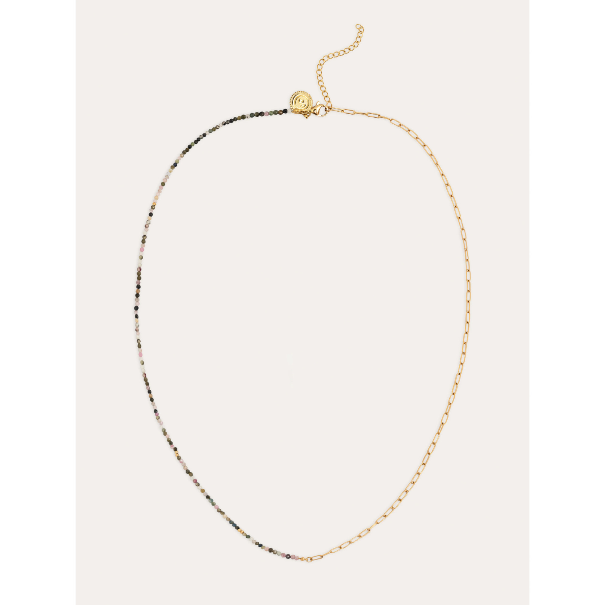 Collana Eloise 80cm  in Acciaio Placcato Oro