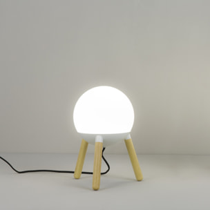 MINE GLASS Sobremesa blanca