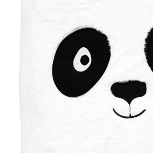 Bac à jouets panda "Andy" noir & blanc D35x40cm