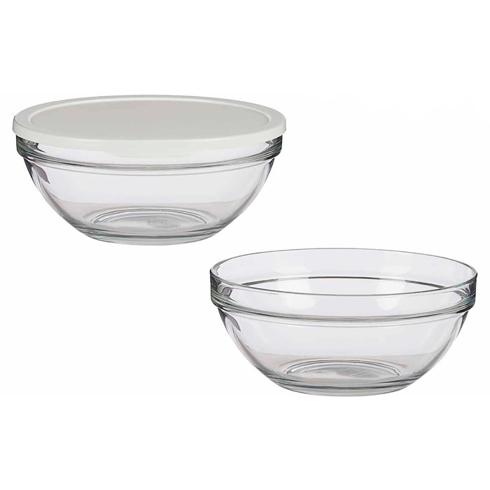 Contenitore rotondo con coperchio 2500 ml.