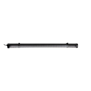 SCUBA LOUVER 1200 Lampe plafonnier noire 36W