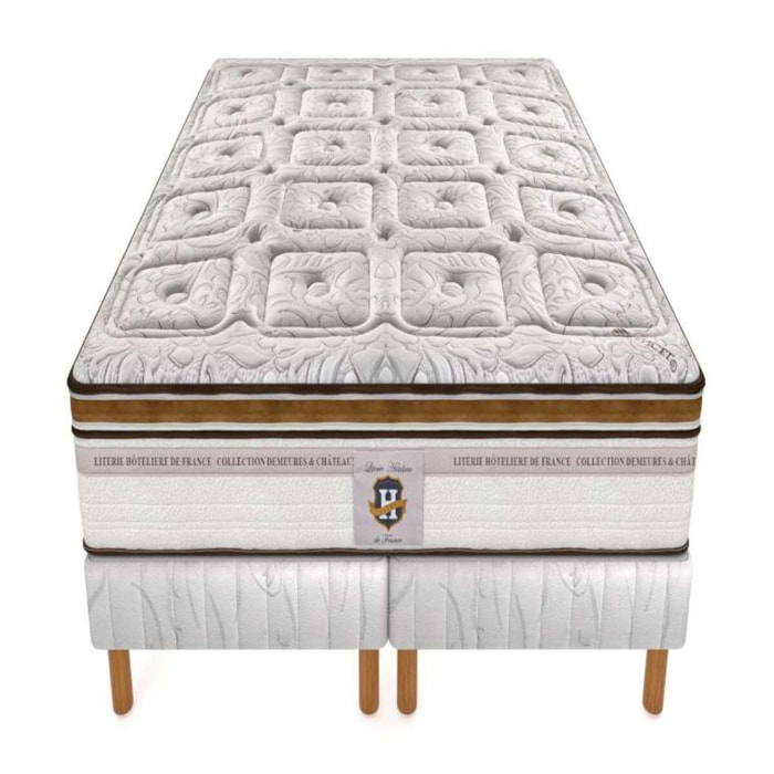 Ensemble Renaissance - matelas 2 places + 2 sommiers