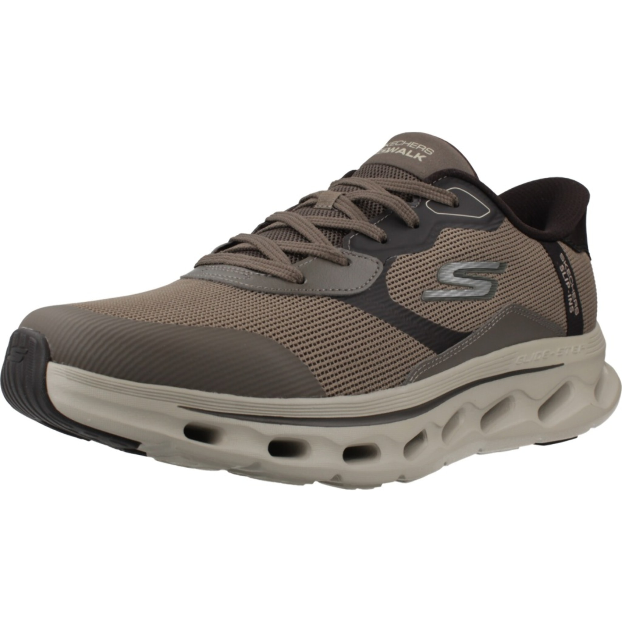 Sneakers De  Hombre Slip-ins Go Walk Glide Step 2.0 Zac Marron